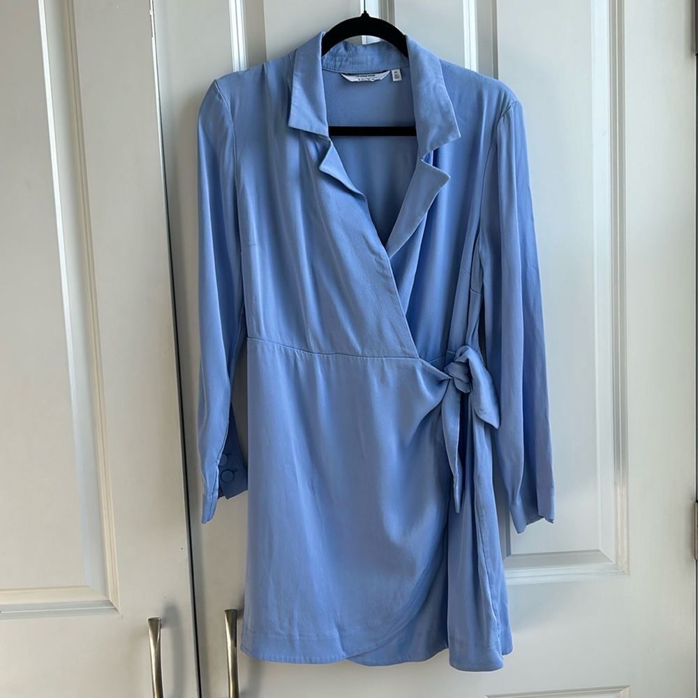 & Other Stories Wrap Mini Dress